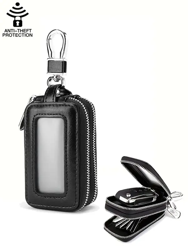 Fashionable Zipper Car Key Case, Multi-functional Key Case, Key Wallet for Men & Women, Bag Accessories for Daily Use, Mother...