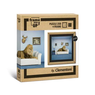 Clementoni, Frame Me Up, Lion, Puzzle, Unisex, 250 pieces