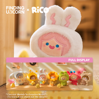 [FINDING UNICORN] CELL RiCO Happy Fluffy Series Plush Blind Box Cute Figures Desktop Ornament Collectible Toys Birthday Gifts...