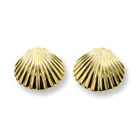 Shell Earrings -Fashion Accessories Brass