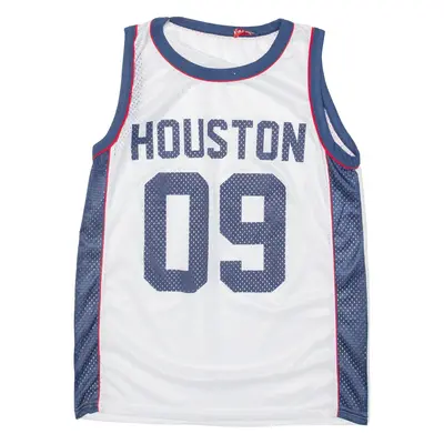 Houston Mens Jersey White Sleeveless USA 2XL