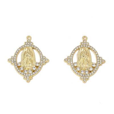 Alloy Rhinestone Pendants