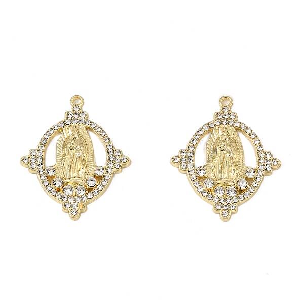 Alloy Rhinestone Pendants