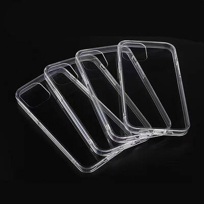 Transparent DIY Blank Silicone Smartphone Case