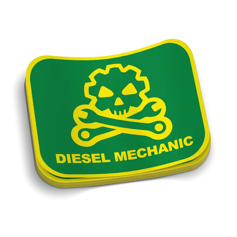 Diesel Mechanic Decal