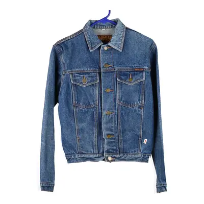 Lucky Star Denim Jacket - Small Blue Cotton
