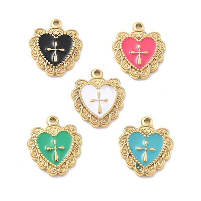 304 Stainless Steel Enamel Pendants