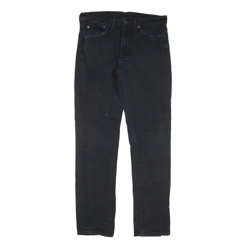 LEVI'S 511 Jeans Black Denim Slim Straight Mens W32 L32