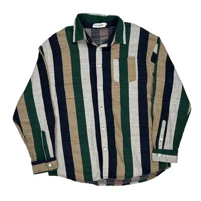 Hey Henry Striped Shirt - XL Multicoloured Cotton