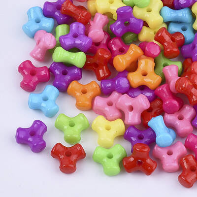 Opaque Acrylic Beads