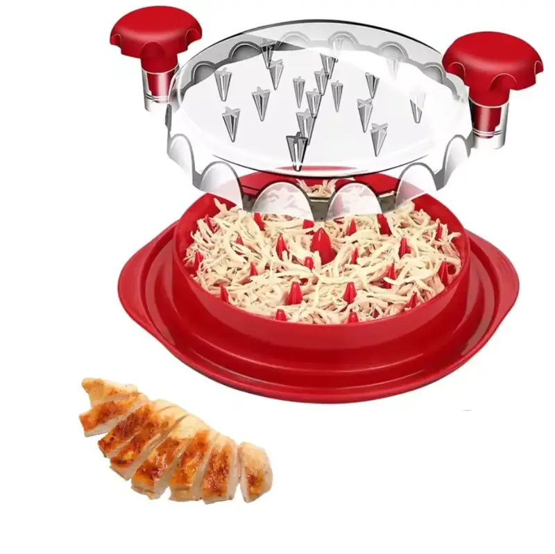 Chicken Shredder Large Chicken Breast Shredder Tool Twist Anti-Slip Strip Ergonomic Handle, BPA Free, Suitable for Fish Pork ...