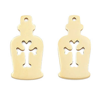 Ion Plating(IP) 201 Stainless Steel Pendants