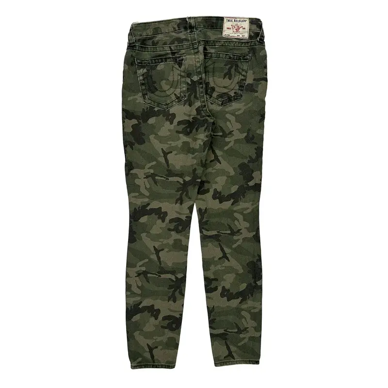 True Religion Camo Jeans - 29W UK 8 Camo Cotton Blend