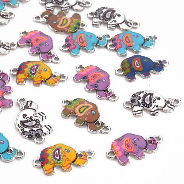 Printed Alloy Enamel Links Connectors