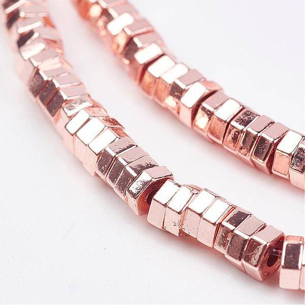 Non-magnetic Synthetic Hematite Bead Strands