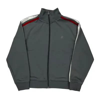 Age 8 Starter Track Jacket - Medium Grey Polyester