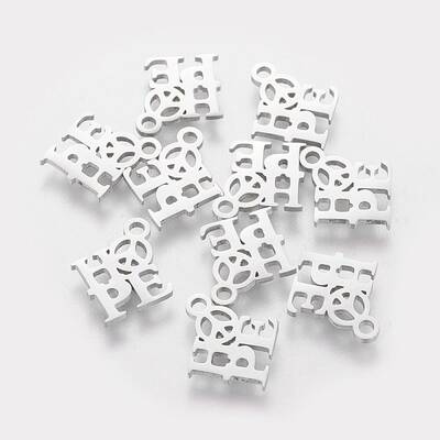 Tarnish Resistant 201 Stainless Steel Charms