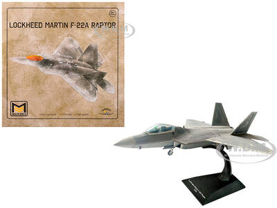 Lockheed Martin F-22A Raptor Aircraft 1st FW, 94th FS United States Air Force 1/72 Diecast Model by Militaria Die Cast