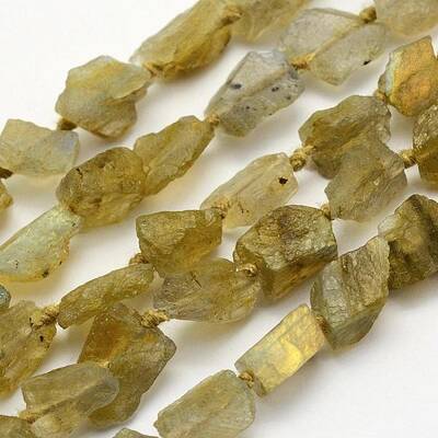 Natural Labradorite Beads Strands