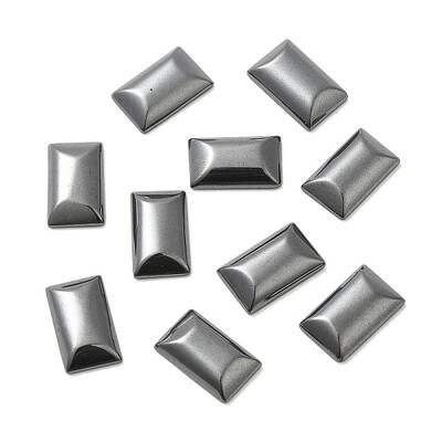 Synthetic Non-magnetic Hematite Cabochons