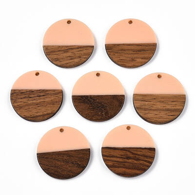Resin & Wood Pendants