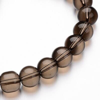Glass Round Bead Strands