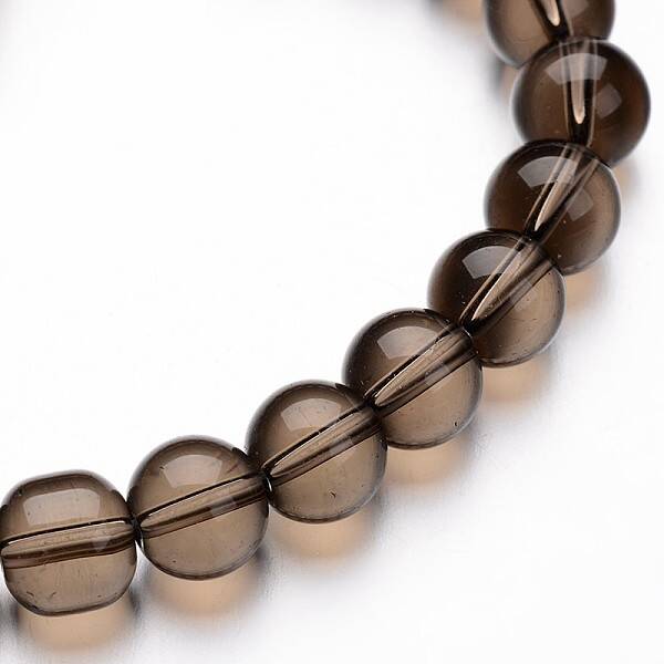 Glass Round Bead Strands