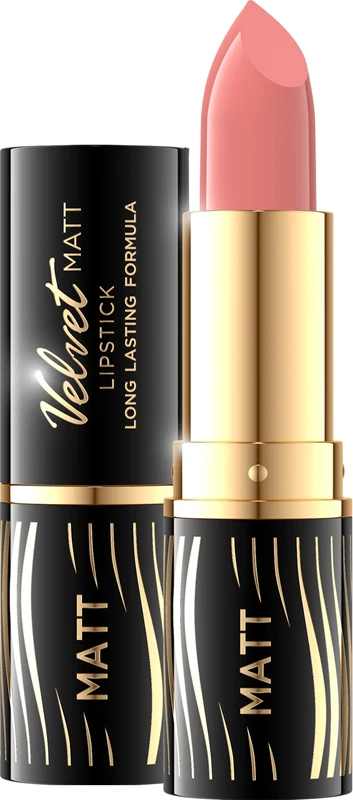 Eveline Cosmetics Velvet Matt Cream Lipstick Matte Effect Color 510 4.5 G