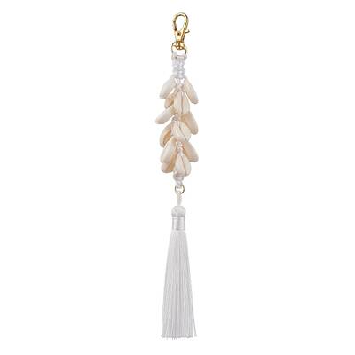 Natural Shell & Polyester Tassel Pendant Decorations