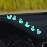 Luminous Duck Design Car Interior Decoration, Cute Car Center Console Ornament, Car Interior Decoration Accessories for Women...