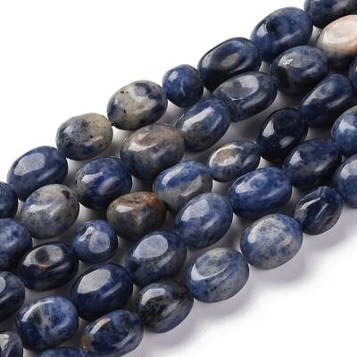 Natural Sodalite Beads Strands