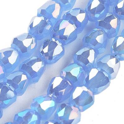 Electroplate Glass Beads Strands