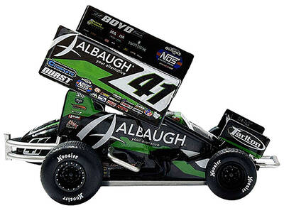 Winged Sprint Car 41 Carson Macedo \