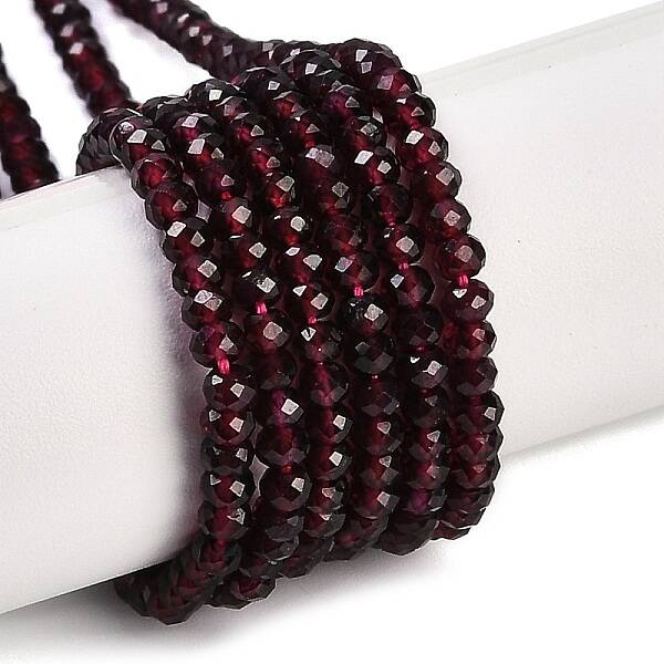 Natural Garnet Beads Strands