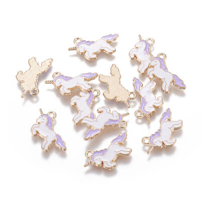 Alloy Enamel Pendants