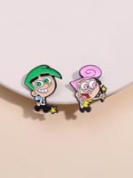 Cartoon Character Brooch, Cute Cartoon Brooch, Fashion Accessories for Men & Women, Enamel Pin Suitable for Backpacks, Jeans,...