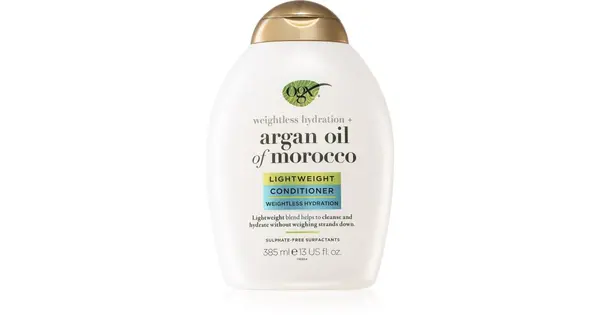 OGX Argan Oil Of Morocco light conditioner for hydration and shine 385 ml