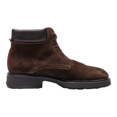 BOOMERANG Ankle Boots Brown Leather Mens UK 8