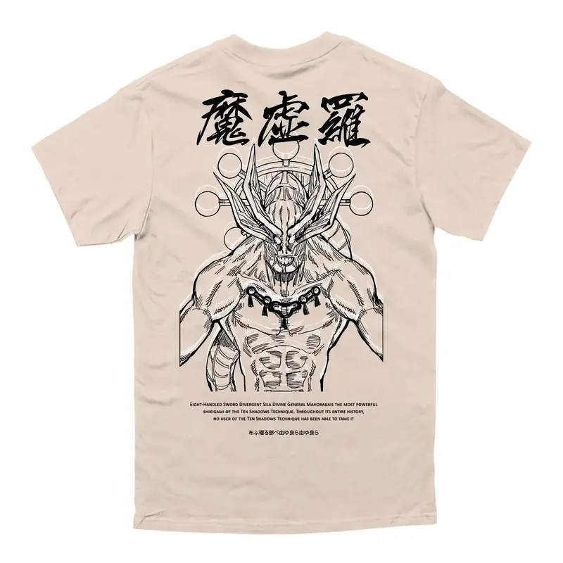 Anime Shirt General Mahoraga Manga Shirt Anime Lover Gift For Anime Lover Gift Shirt Anime Fan Jujutsu Otaku Cool Anime Shirt...