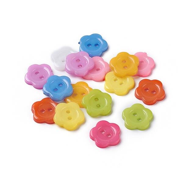 Acrylic Sewing Buttons for Costume Design