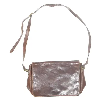 THE BRIDGE Womens Shoulder Bag Brown Leather