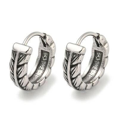 316 Surgical Stainless Steel Hoop Earrings
