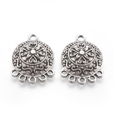 Tibetan Style Alloy Chandelier Components