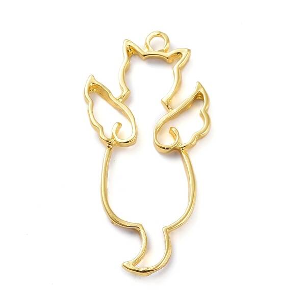 Zinc Alloy Open Back Bezel Pendants