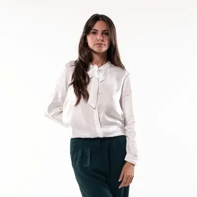 Hestia Eco Shirt | Color: Cream | Size: S