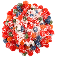 Cuza's Super Sour Watermelon Gushies - Delicious Snack - Sharable Sizes - Fan Favorite Candy Sweet Bonbon Gummies