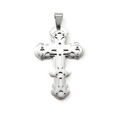 Cross 304 Stainless Steel Big Pendants