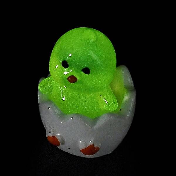 Broken Shell Animal Luminous Resin Display Decorations