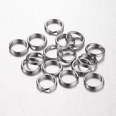 Tarnish Resistant 304 Stainless Steel Split Rings