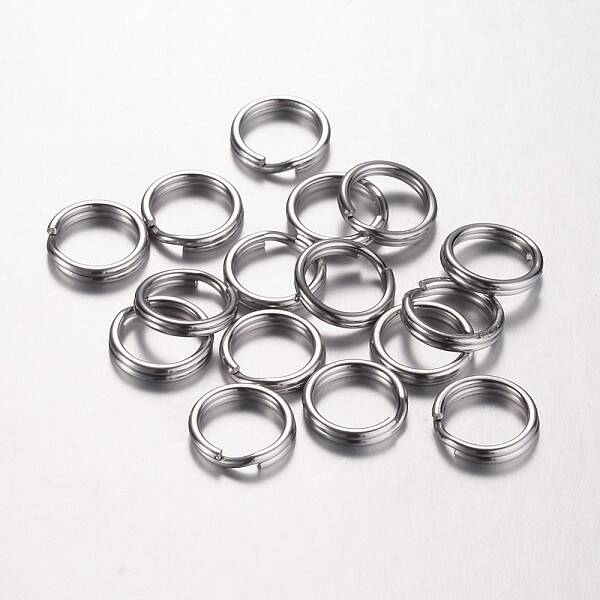 Tarnish Resistant 304 Stainless Steel Split Rings